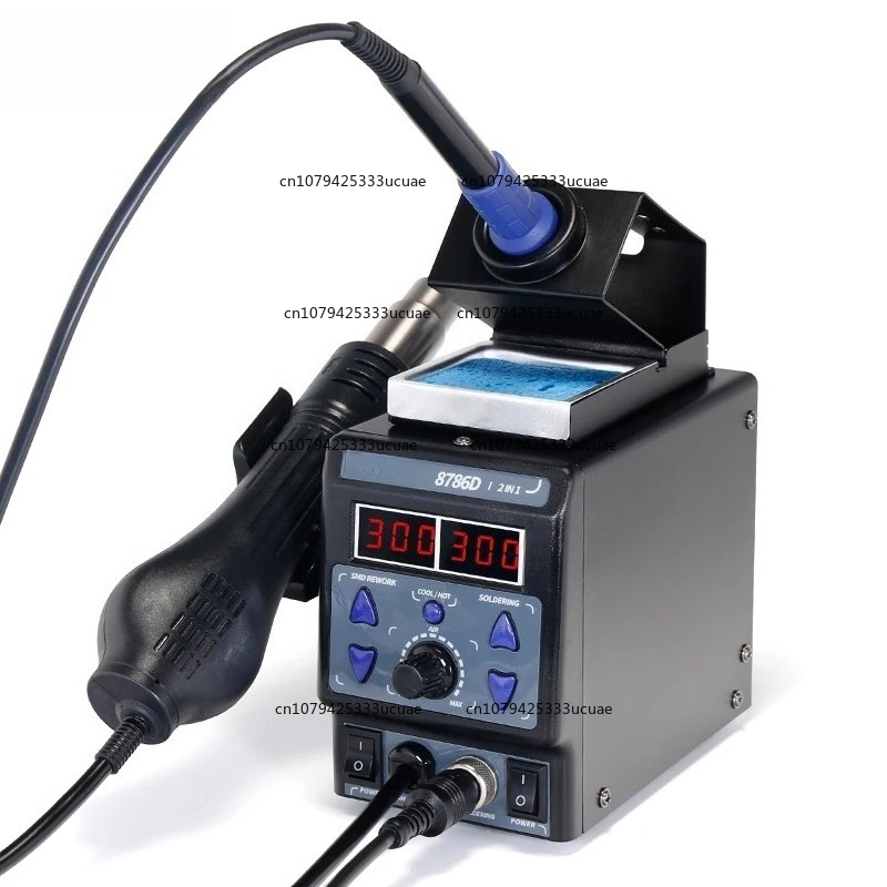 Stacja lutownicza 2 w 1 8786DI – Smd Rework Station Hot Air Soldering 2 In 1 recenzja i cena