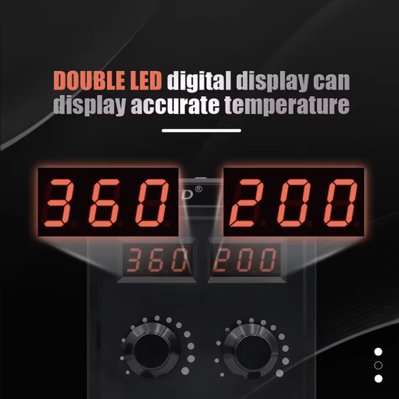 Stacja lutownicza 8586D 2w1 75 – Smd Rework Station Hot Air Soldering 2 In 1 recenzja i cena