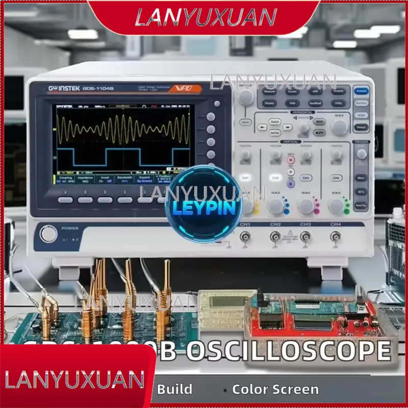 Oscyloskop cyfrowy z pamięcią  – Digital Storage Oscilloscope 4 Channel 100Mhz recenzja i cena
