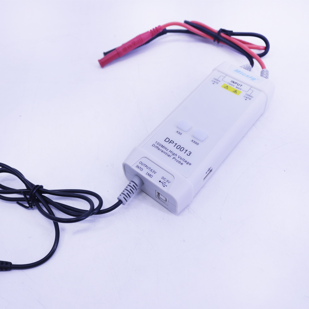 Oscyloskop Micsig DP10013 1300 – High Voltage Differential Probe 100Mhz 1300V recenzja i cena