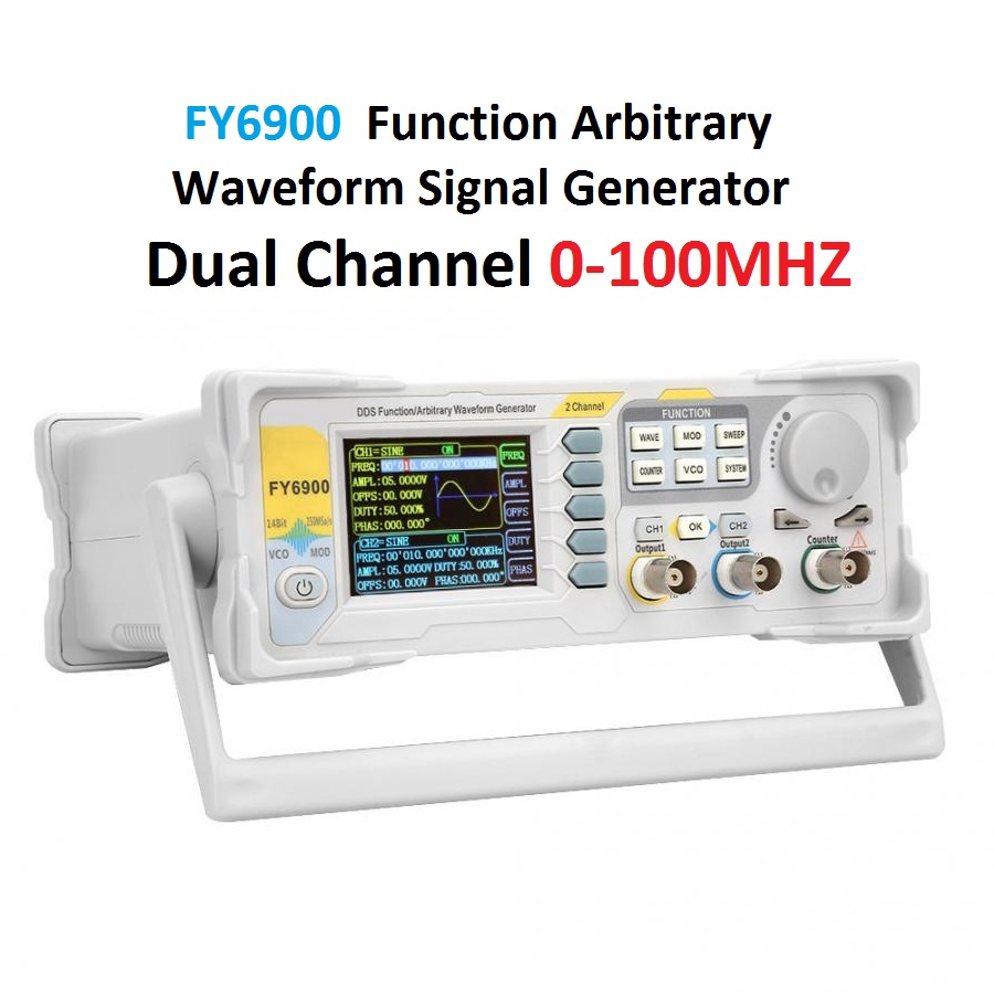 Generator sygnałów cyfrowych F – Dual Channel Arbitrary Waveform Function Generator 60Mhz recenzja i cena
