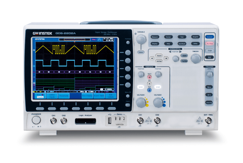 GWINSTEK GDS-2104A Kolorowy os – Digital Storage Oscilloscope 4 Channel 100Mhz recenzja i cena