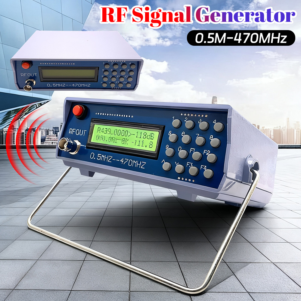 Generator sygnałów RF 0.5MHZ‑4 – Rf Signal Generator 0.5Mhz To 470Mhz recenzja i cena