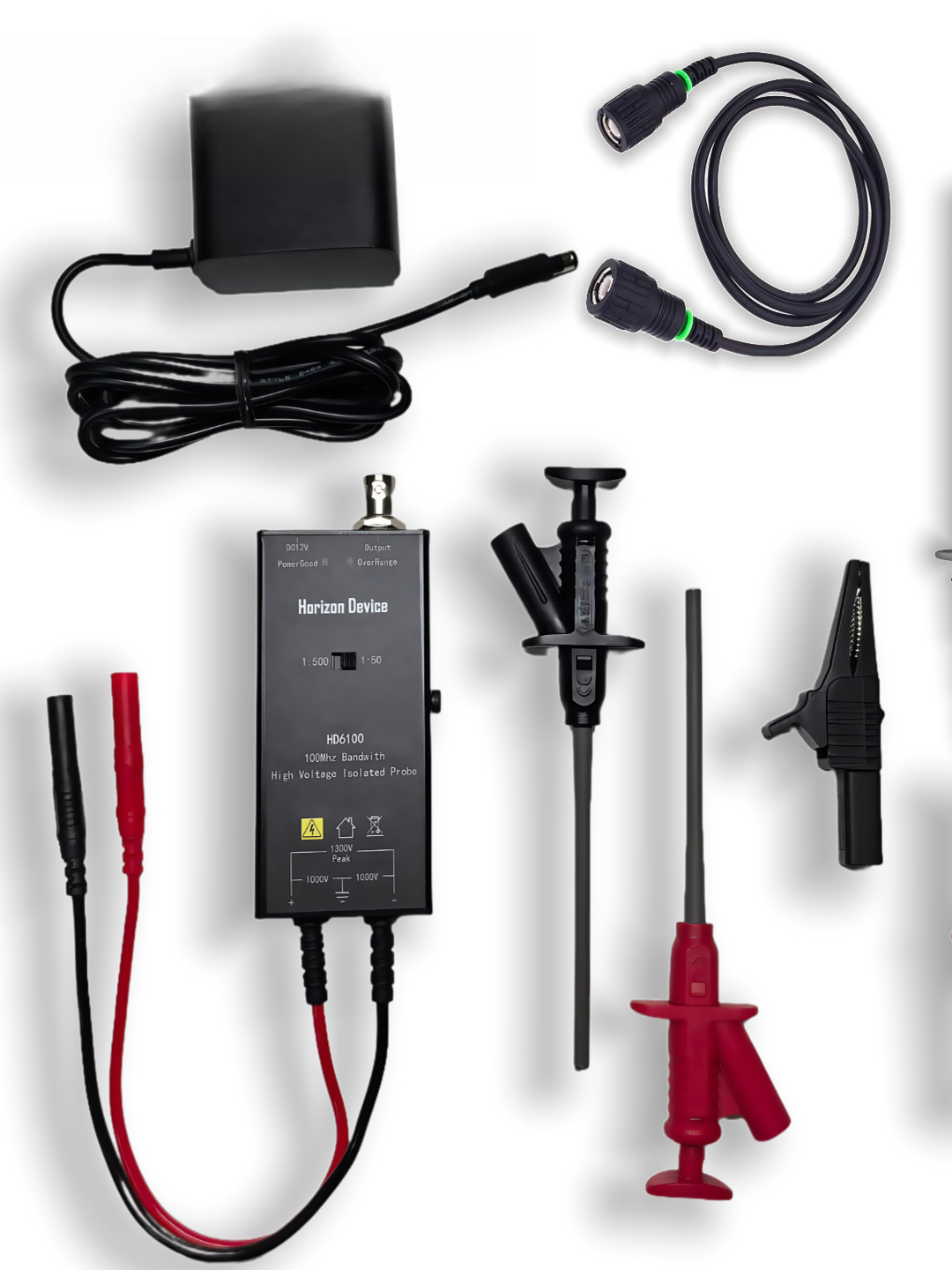 Sonda aktywna, izolowana, różn – High Voltage Differential Probe 100Mhz 1300V recenzja i cena