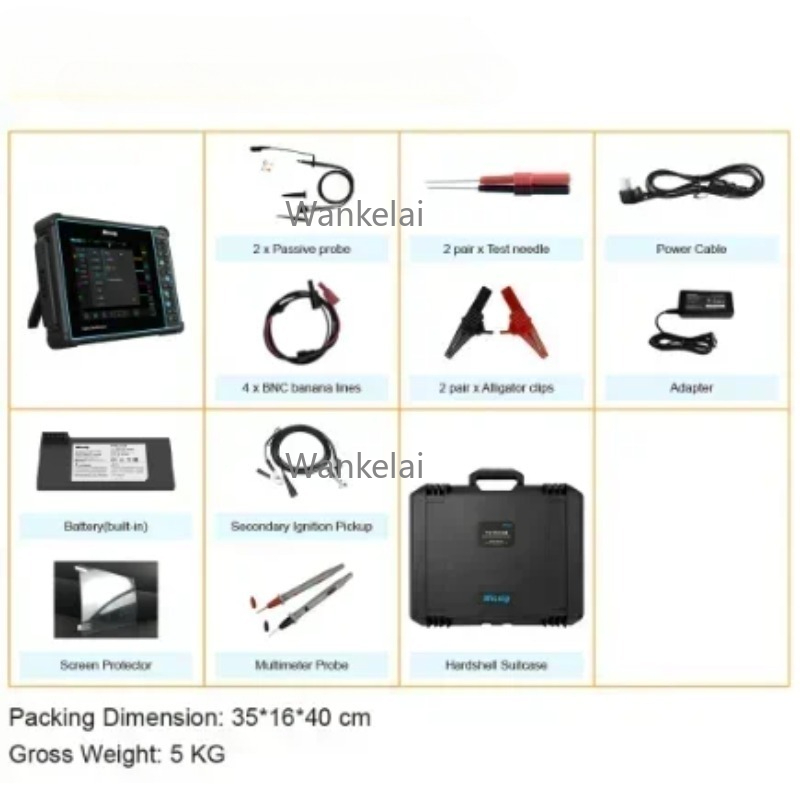 Oscyloskop samochodowy Micsig, – Handheld Tablet Oscilloscope Touchscreen 100Mhz recenzja i cena